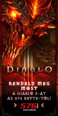 Diablo 3 előrendelés 576 kbyte