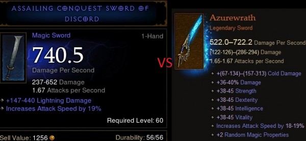 Magic vs Legendary